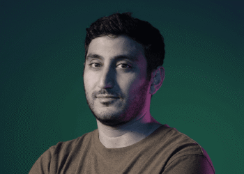 He was a partner of the former CEO of Google, and wants to compete with the security giants