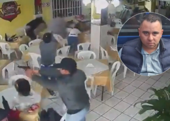 El Enano, the leader of the MS who ordered the armed attack on the cevichería in zone 6 of the capital