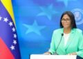 Delcy Rodríguez met with a delegation from the US Department of Energy