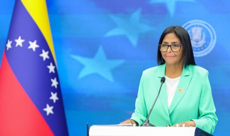 Delcy Rodríguez met with a delegation from the US Department of Energy