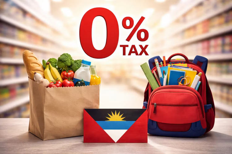 BREAKING: ABST Cut to Zero on Food and School Supplies on April 10th and 11 in Antigua and Barbuda