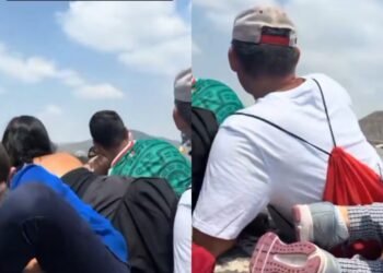 VIDEO in Teotihuacan “If you move, I will sacrifice you!”: hostages recorded video of being subdued in Teotihuacán