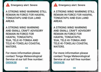 New mobile alert system rolled out by Tonga Met