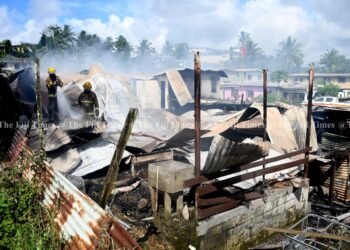 Fire leaves five families homeless