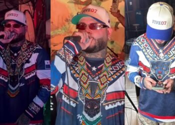 Farruko and her ‘look’ inspired by the Emberá culture, designed with AI, to present her album Manda la Plena MOH in Panama