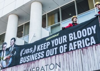 Greenpeace targets JBS in Amsterdam over Nigeria plans