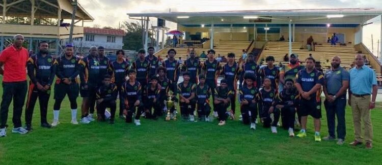 Guyanese lads wrap up weather-affected series with win over Bajans