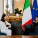 Meloni receives María Corina Machado in Rome and ratifies her support for the transition in Venezuela