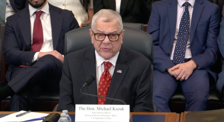 “We do not have a date for elections in Venezuela, but we are focused on the steps,” says Michael Kozak