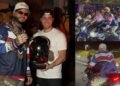 Farruko launches ‘Manda la plena MOH’ with a motorcycle caravan on the coastal strip in Panama