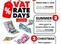 Government of St. Kitts and Nevis Announces Discounted VAT Rate Days