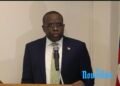 The new executive director of the CEP, Uder Antoine, installed in his position