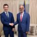 Fils-Aimé discusses with the United Nations Under-Secretary-General for Safety and Security