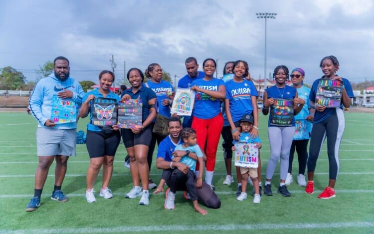 First autism awareness walk deemed a success
