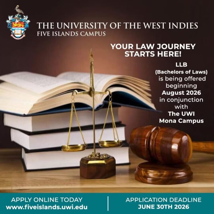 ABLP Congratulates UWI Five Islands on Bachelor of Laws (LLB) Programme in Antigua