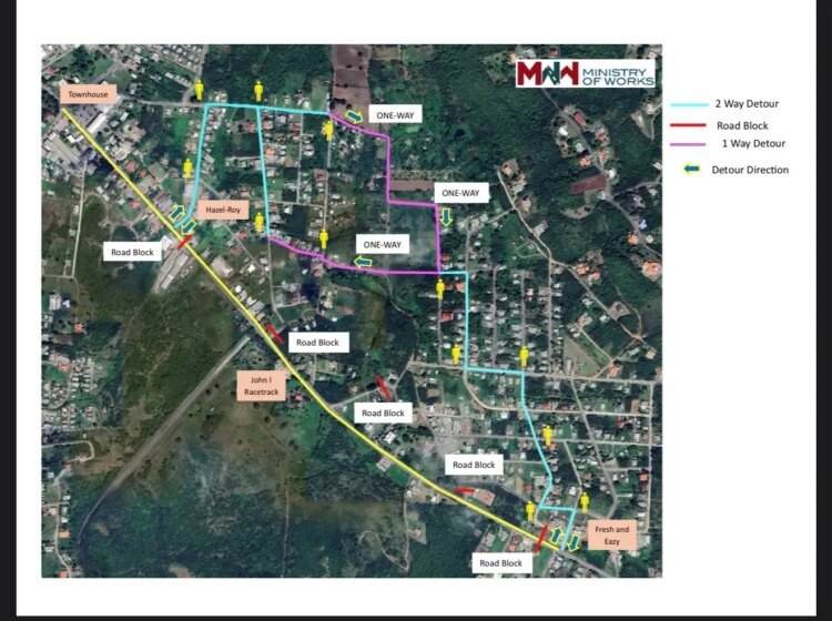 NOTICE: Roadworks Resume on All Saints Road; Overnight Detour in Effect