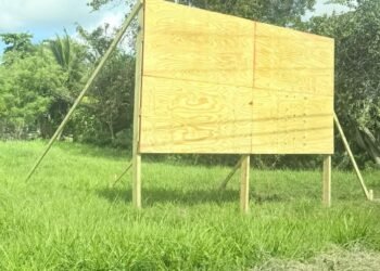 Freeland Condemns Vandalism After Campaign Banner Torn Down in Potters