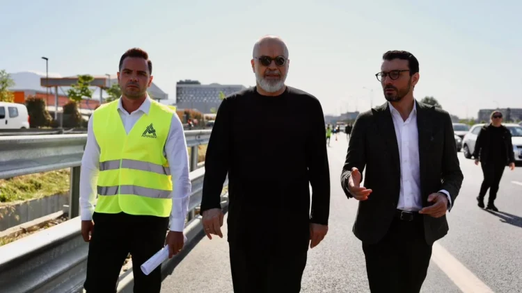 Rama inspects the road, the extended segment of the Tirana-Durrës highway is fully opened – Shqip.com