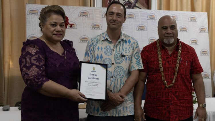 Australia Gifts Drug Detection Equipment to Strengthen Samoa’s Borders
