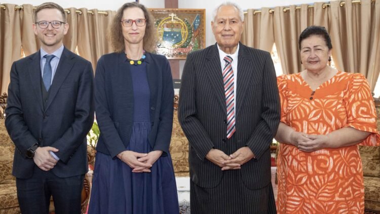 Ambassador Elizabeth Koegler Officially Accredited to Samoa