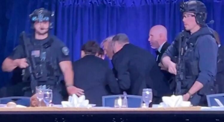Panic and fear! Shots fired at Trump’s dinner with journalists – Shqip.com