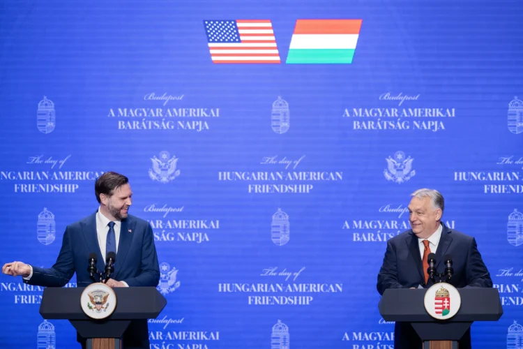 Vance stumps for Hungary’s Orban as Trump-aligned movement faces critical test