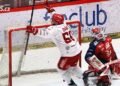 Třinec – Pardubice 5:4P. The home team has the first point, Daňo completed the spectacular turn
