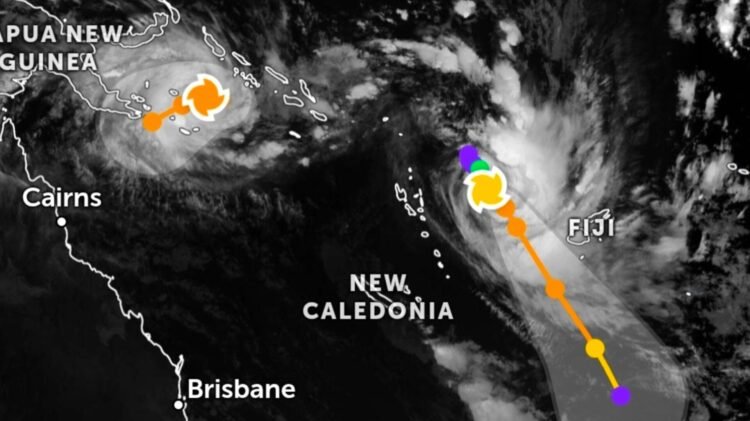 Two Active Tropical Cyclones Intensifying in Pacific Waters