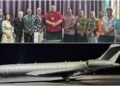 Private Jet at Faleolo belonged to American Billionaire Ted Waitt