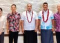 Ambassador Fei Mingxing and SASNOC President discuss China-Samoa Cooperation in Sports