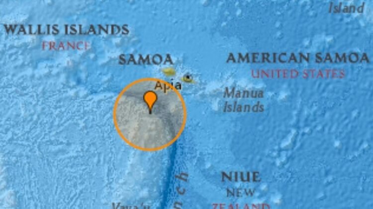 Felt Earthquake Mag 6.1 – No Tsunami Warning for Samoa