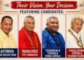 Vaimauga 3 Debate Cancelled as Candidates Withdraw