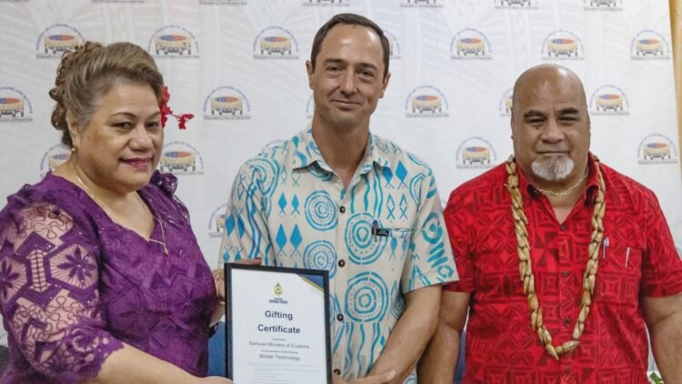 Australia Gifts Drug Detection Equipment to Strengthen Samoa’s Borders