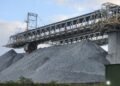 How much will the mine pay the State to process the exposed mineral material?