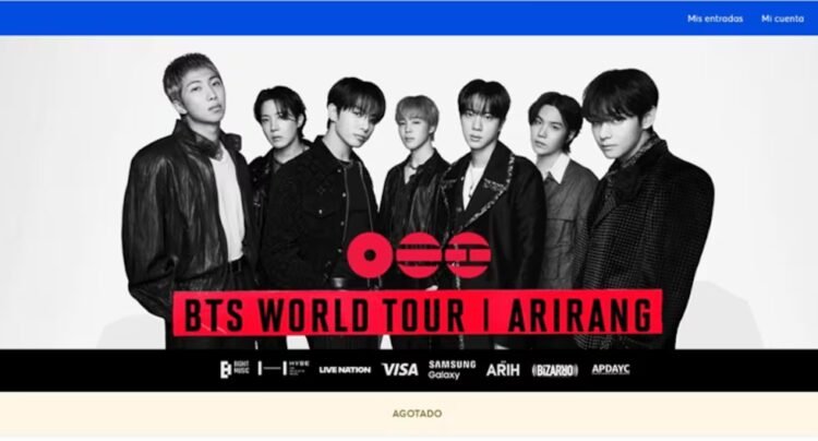 BTS madness in Lima: pre-sale exceeds 521 thousand fans in virtual queue and record demand, the fastest sale?