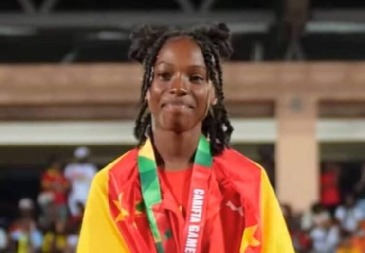 13‑year‑old Kaelynna Modeste claims first CARIFTA Medal