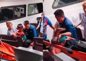 Kindhearted tycoon evacuates man from island after traffic accident
