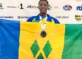 Kione De Shong buckets two more Carifta Swim medals