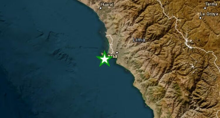 An earthquake of magnitude 4.0 was recorded in Callao this Sunday