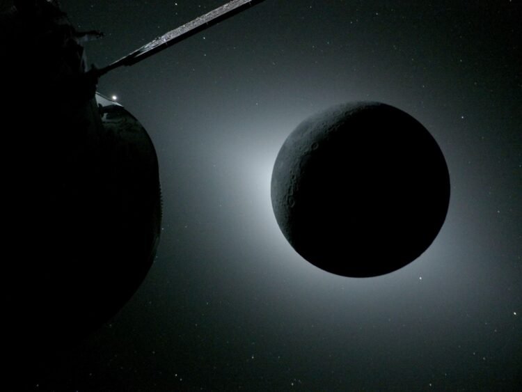 What the astronauts saw when passing by the Moon