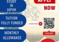 Applications open: 2027 MEXT Scholarship Programme