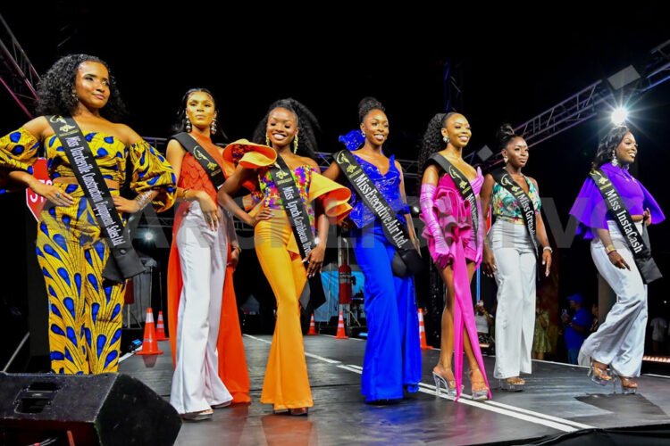 Miss SVG delegates grace stage at Vincymas launch