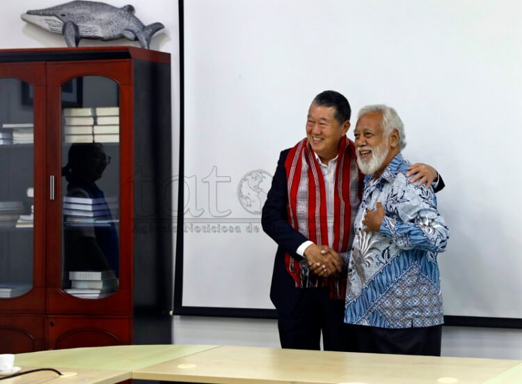 Prime Minister Gusmão meets Probase Manufacturing to discuss road modernisation proposal