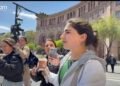 Attacking a person like this is a bit wrong. Mariam Pashinyan to journalists