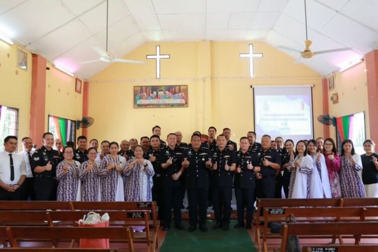 IPD Marudi holds thanksgiving mass in conjunction with 219th Police Day