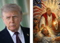 Trump had to delete his image as Jesus after outrage even among his allies