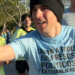 Nahuel Gallo ran 10 kilometers against the oblivion of political prisoners in Venezuela