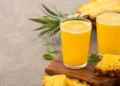 What are the benefits of drinking alfalfa water with pineapple?