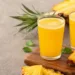 What are the benefits of drinking alfalfa water with pineapple?