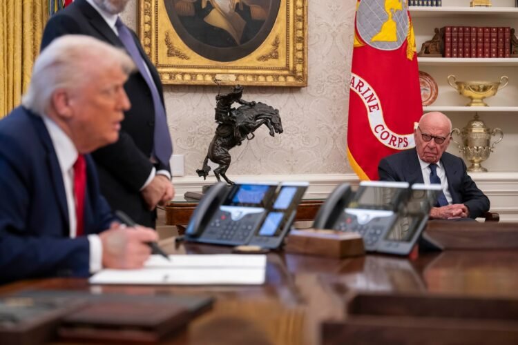 Judge dismisses Trump’s suit against the Wall Street Journal over Epstein drawing
